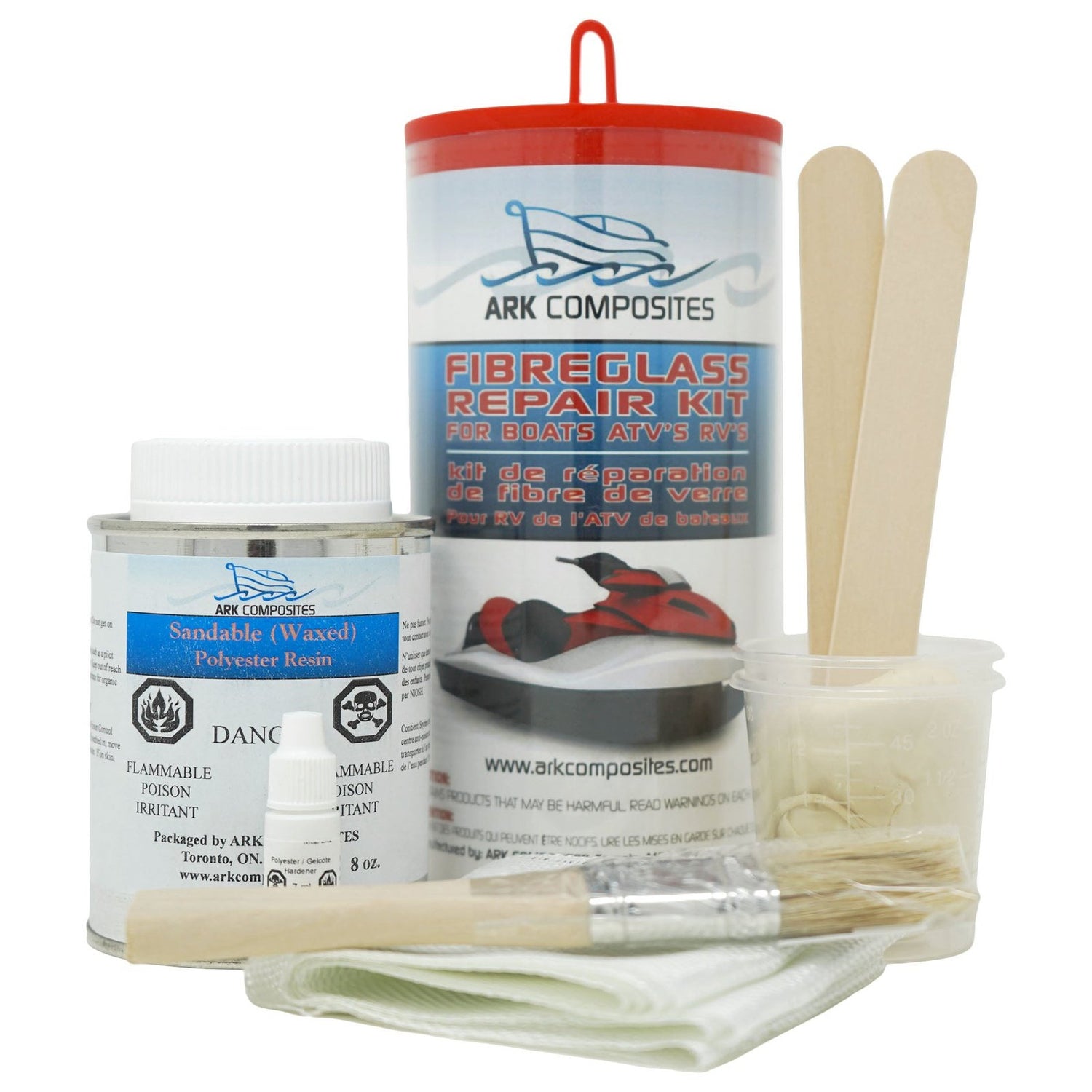 Fiberglass repair kit