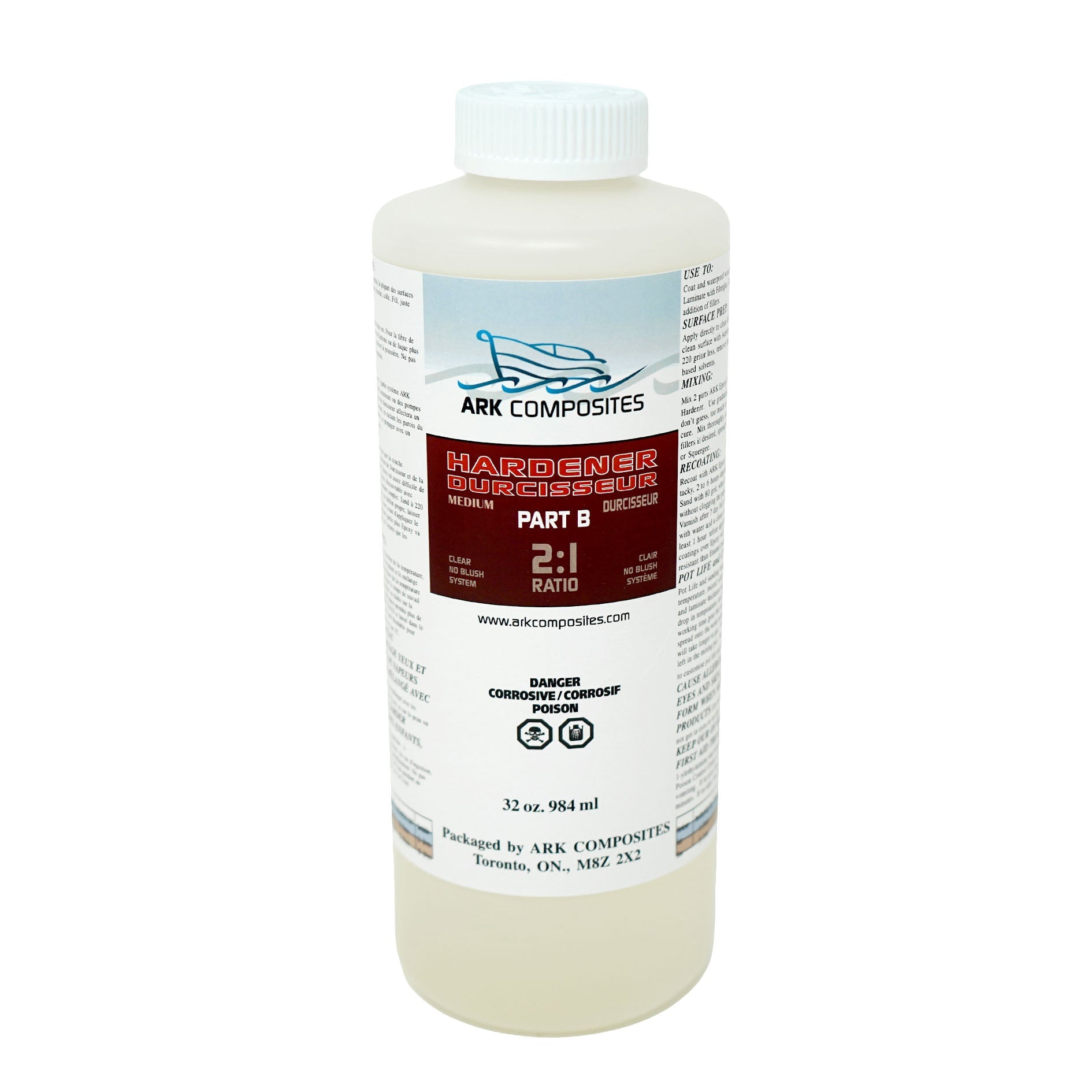 2:1 Epoxy Medium Hardener — Ark Composites